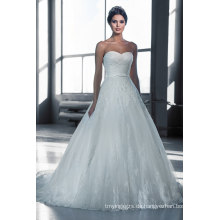 Top Sale lange Zug A-Line Brautkleid